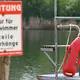 Betroffen ist das Heidebad in Halle. (Archivbild) - Bild: Heiko Rebsch/dpa