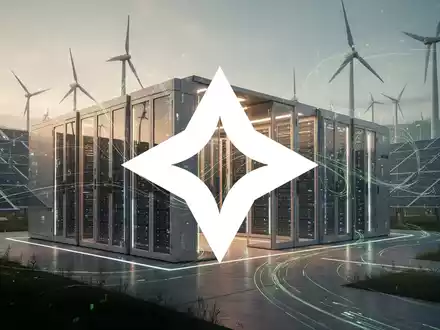 Ein modernes Rechenzentrum, umgeben von nachhaltiger Energieinfrastruktur, symbolisiert den Meta-Deal von CleanSpark. - Foto: über boerse-global.de