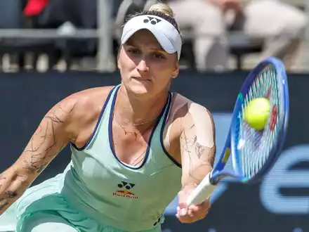 Marketa Vondrousova wurde für einen verpassten Dopingtest für vier Jahre gesperrt. (Archivbild) - Foto: Andreas Gora/dpa
