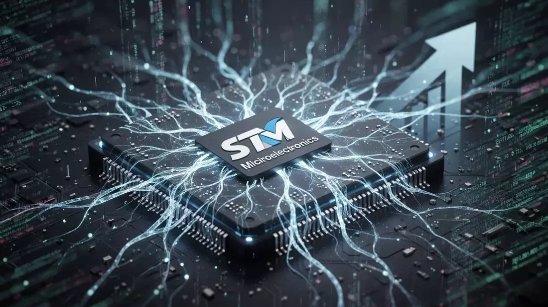 STMicroelectronics Soars 196% Amid Edge-AI Sensor Hype, Cash Flow Strained