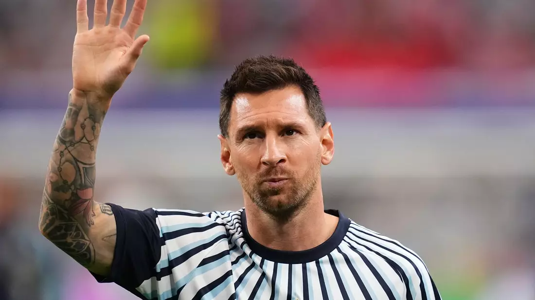 Lionel Messi ist jetzt alleiniger WM-Rekordtorschütze. - Bild: Julio Cortez/AP/dpa