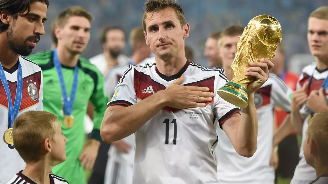 Miroslav Klose ist seinen Rekord als bester WM-Torschütze los. (Archivbild) - Bild: Marcus Brandt/dpa