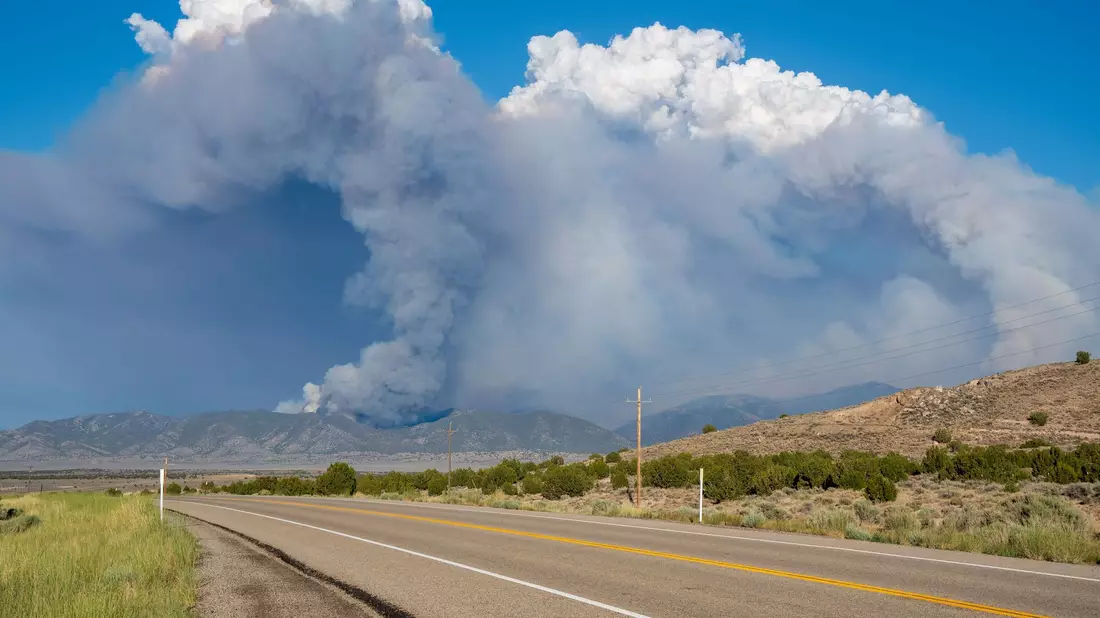 Die betroffene Hügelregion befindet sich in der Nähe der Stadt Salt Lake City - Bild: Charles Mcclintock Wilson/ZUMA Press Wire/dpa