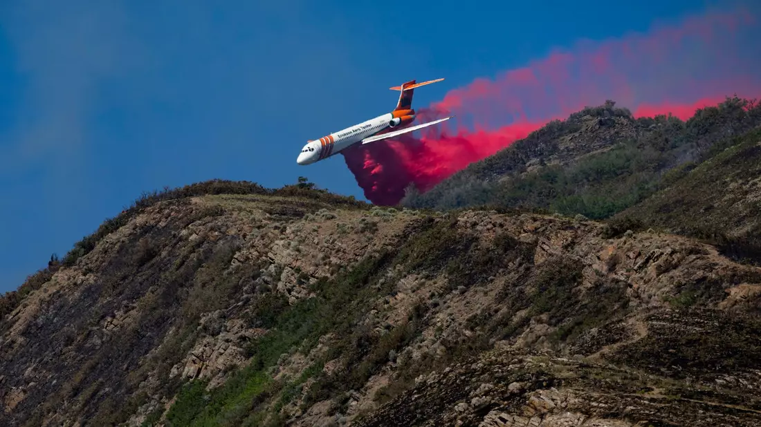 Ein Brand in den Hügeln um Salt Lake City ist ausgebrochen.  - Bild: Rio Giancarlo/The Deseret News/AP/dpa