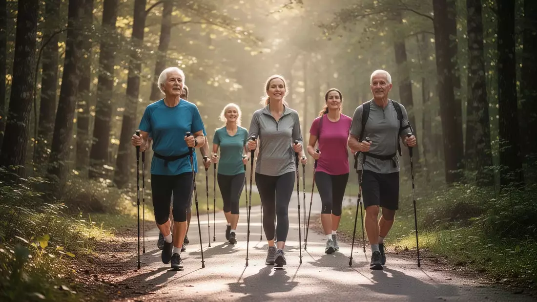 Nordic Walking: Neue Studie belegt Wirkung bei Depressionen