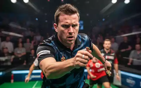 Ein Athlet mit intensivem Fokus, der sich auf eine sportliche Leistung konzentriert, symbolisiert mentale Stärke unter Druck. - Foto: über boerse-global.de