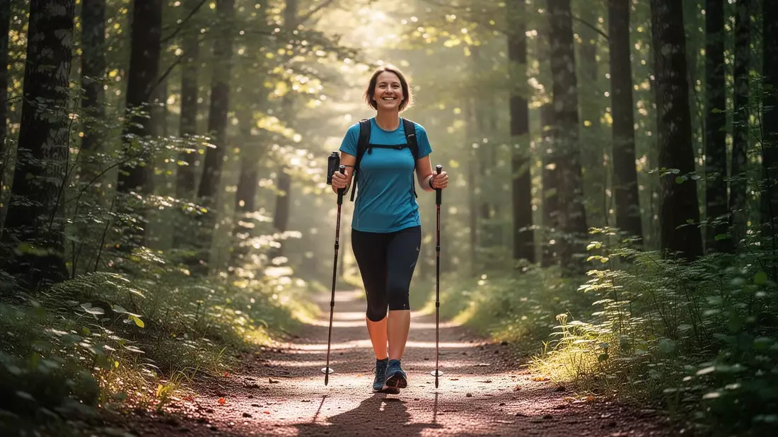 Nordic Walking gegen Depressionen: Studie belegt Wirksamkeit
