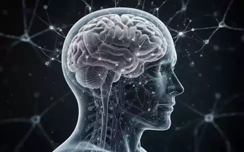 Ein stilisiertes, durchscheinendes menschliches Kopfprofil mit sichtbaren Gehirnstrukturen und subtilen, leuchtenden neuronalen Mustern. - Foto: über boerse-global.de