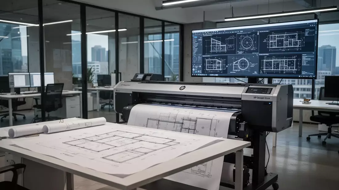 HP DesignJet T1600 & T2600: Neue KI-Drucker für Architekten