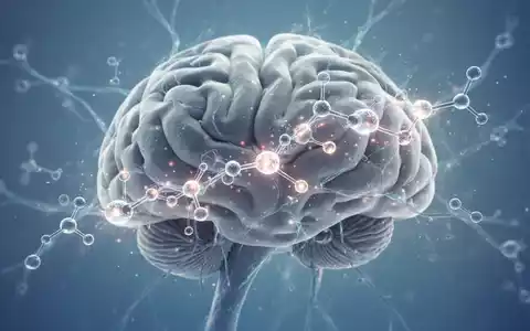 Abstrakte Darstellung des Gehirns mit leuchtenden Neuronen und stilisierten Molekülen, die neue Therapien gegen Depressionen symbolisieren. - Foto: über boerse-global.de