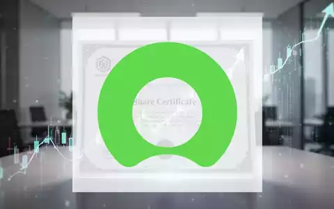 Eine stilisierte Aktienurkunde mit einem subtilen digitalen Aktienchart im Hintergrund, der einen Aufwärtstrend zeigt. - Foto: über boerse-global.de