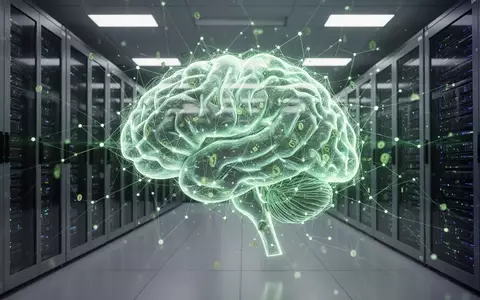 Eine futuristische Darstellung von KI und Datenverarbeitung, die schnelles Wachstum und Investitionen in Technologie symbolisiert. - Foto: über boerse-global.de