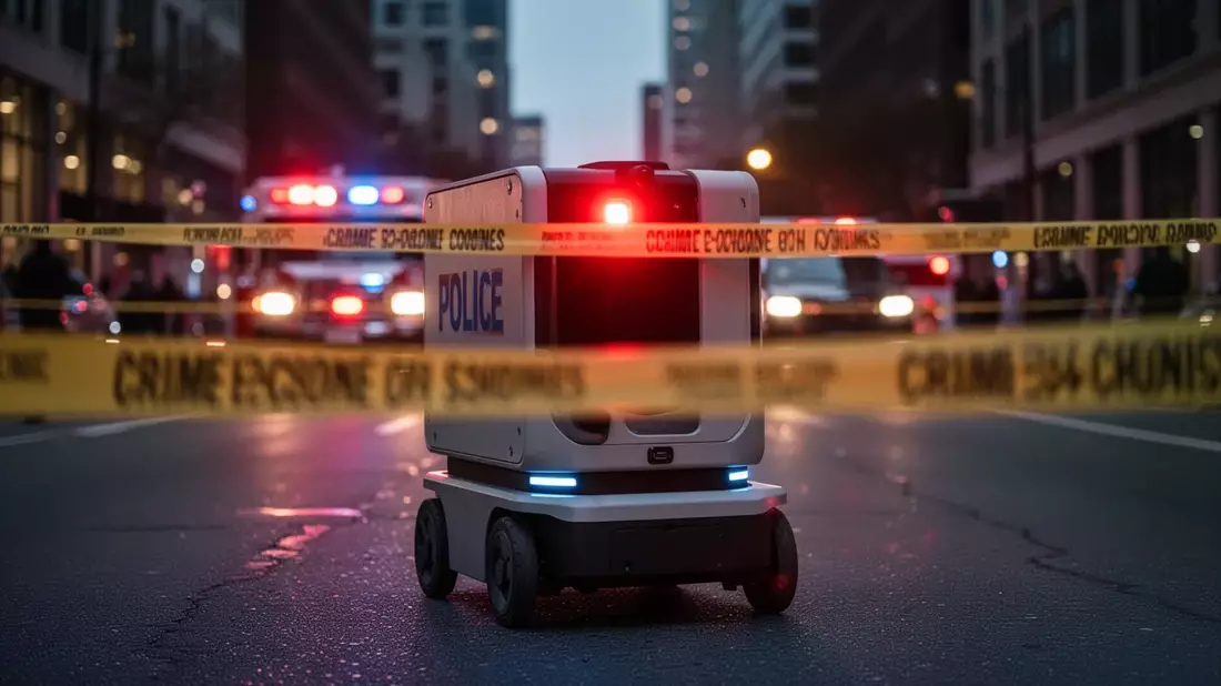 DoorDash Roboter durchbricht Polizeisperre in Arizona