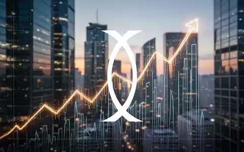 Ein stilisierter, leuchtender Börsenchart, der einen Aufwärtstrend und ein 52-Wochen-Hoch zeigt, vor einer Finanzkulisse. - Foto: über boerse-global.de