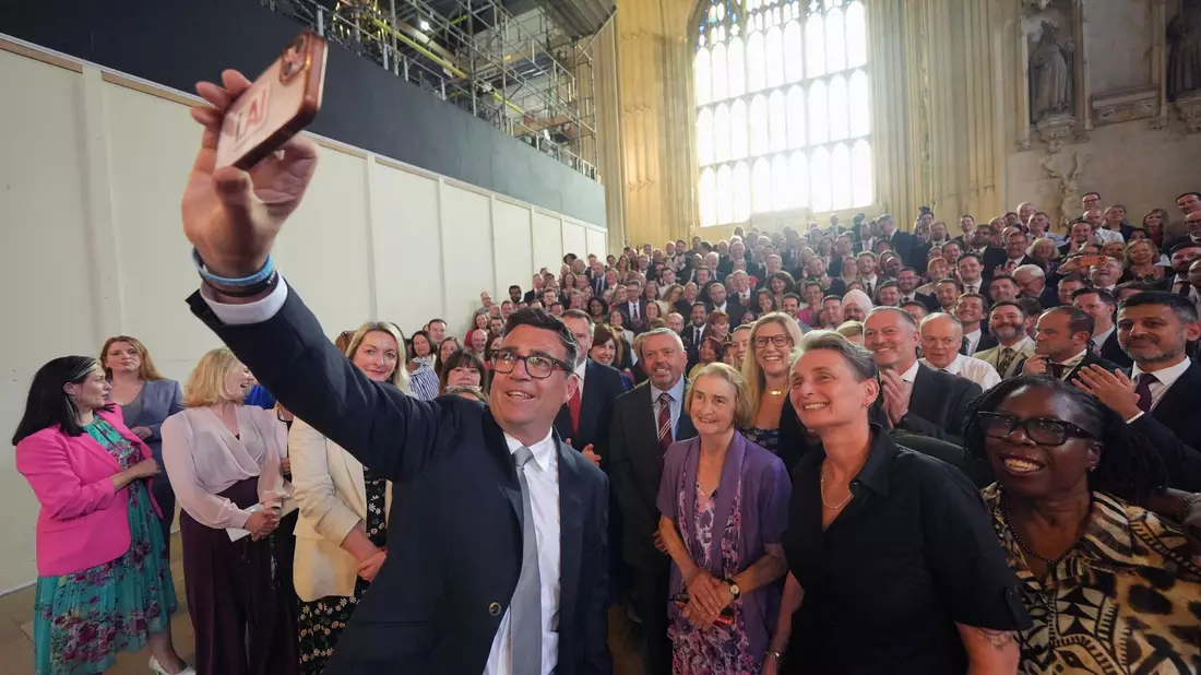 Andy Burnham: der nächste britische Premier? - Bild: Yui Mok/PA Wire/dpa