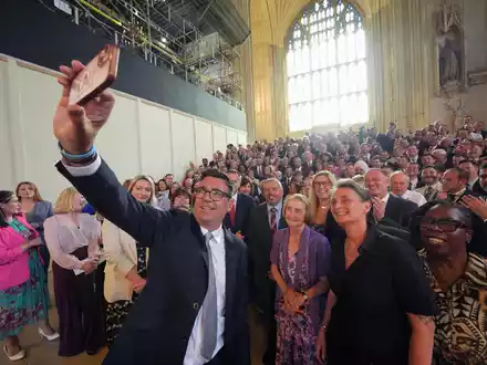Andy Burnham: der nächste britische Premier? - Foto: Yui Mok/PA Wire/dpa