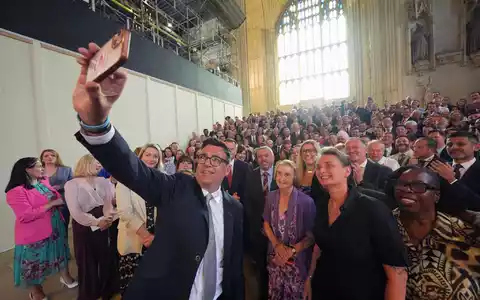 Andy Burnham: der nächste britische Premier? - Foto: Yui Mok/PA Wire/dpa