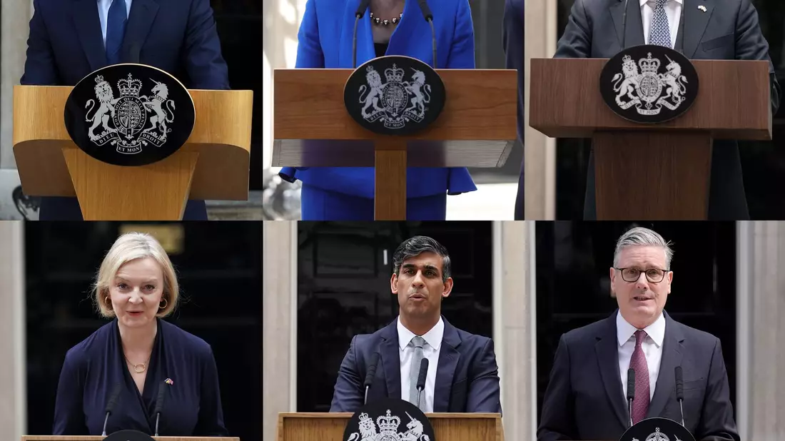 Die Briten erlebten in den vergangenen zehn Jahren bereits sechs Regierungschefs. (Archivbild) - Bild: Stefan Rousseau/Aaron Chown/Andr/PA Wire/dpa