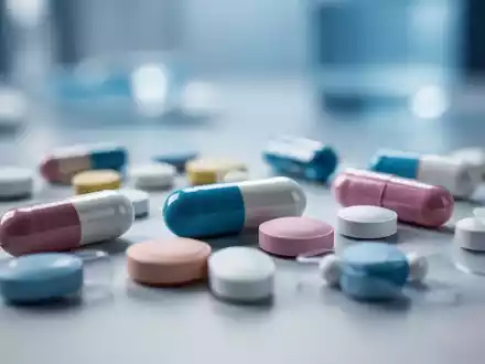 Nahaufnahme verschiedener pharmazeutischer Pillen und Kapseln, die Medikamente und ihre kognitiven Auswirkungen symbolisieren. - Foto: über boerse-global.de