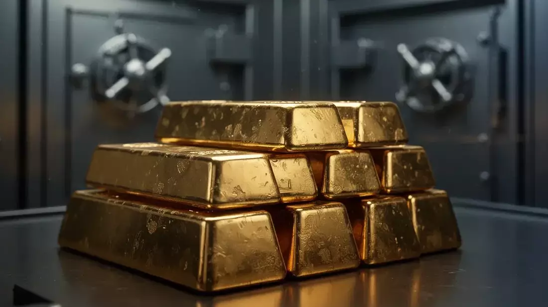 Oro corrige hacia 4.000 dólares pese a fuerte compra de bancos centrales