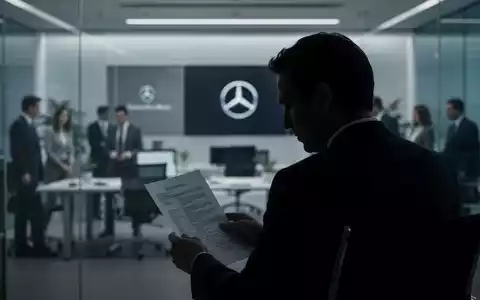 Eine Person betrachtet nachdenklich Dokumente in einem modernen Büro, während verschwommene Kollegen im Hintergrund sind. - Foto: über boerse-global.de