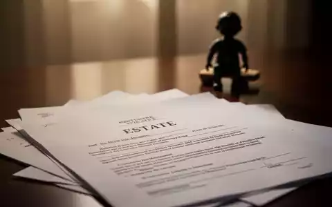 Gerichtsdokumente und eine verschwommene Silhouette eines Kinderspielzeugs im Hintergrund, die ein Millionen-Erbe für ein Kind symbolisieren. - Foto: über boerse-global.de