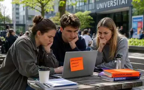 Tiefe Verunsicherung an Deutschlands Universitäten / UniNow-Umfrage: Studierende haben Angst vor dem Berufseinstieg - Foto: presseportal.de