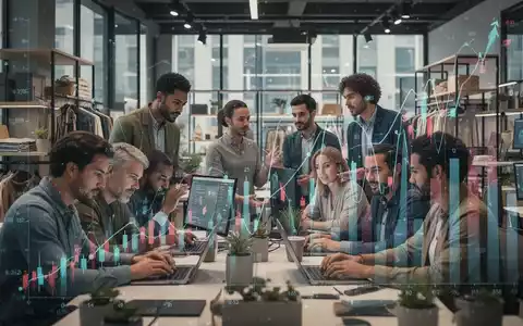 Diverse Personen, die in einem modernen Büro oder Einzelhandelsumfeld arbeiten und verschiedene Formen von Teilzeitarbeit darstellen. - Foto: über boerse-global.de