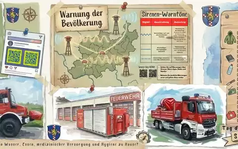 GefahrenabwehrLM-WEL: Vom Notgepäck bis zum Spezialfahrzeug: Bevölkerungsschutz zum Anfassen - Foto: presseportal.de