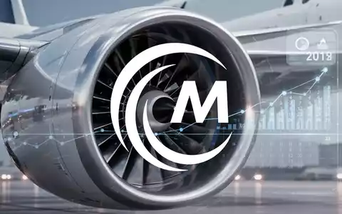 Nahaufnahme einer Flugzeugturbinenschaufel, die eine bevorstehende finanzielle Wegmarke für MTU Aero Engines symbolisiert. - Foto: über boerse-global.de