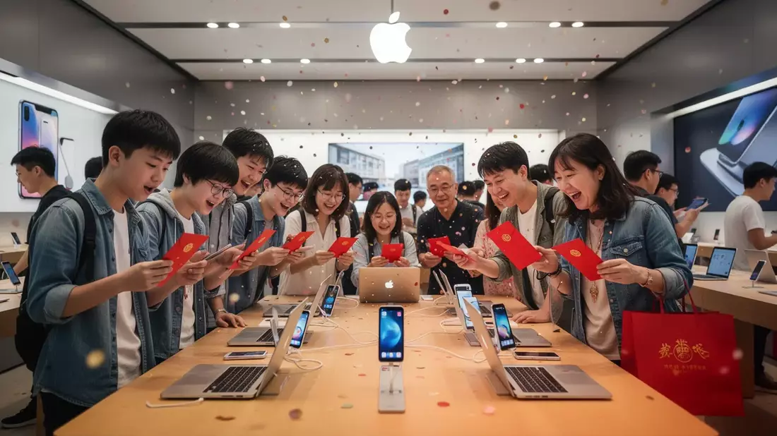 China: Apple-Rekord nach Gaokao durch Technik-Geschenke