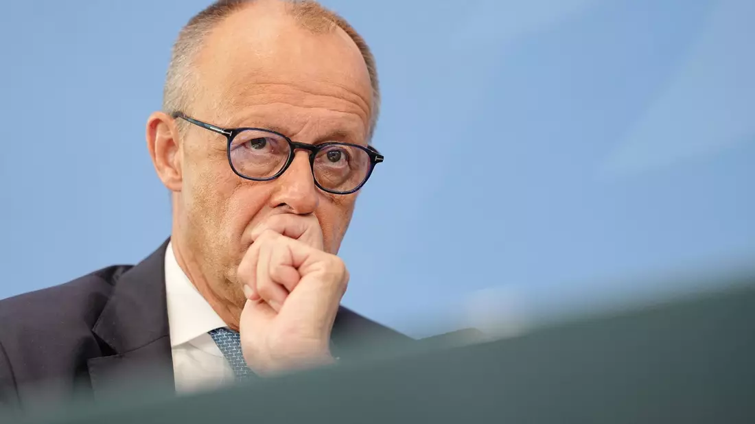 Eine Idee im Konzept findet Merz sogar «genial». - Bild: Kay Nietfeld/dpa