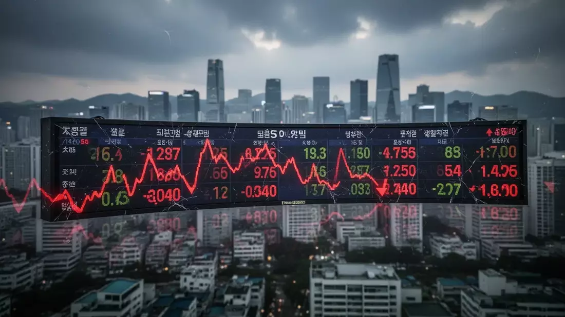 DAX unter 25.000 Punkte: Tech-Ausverkauf aus Südkorea