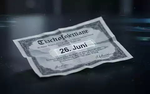 Ein leicht zerknittertes Wertpapier mit dem hervorgehobenen Datum „26. Juni“ auf einer dunklen, reflektierenden Oberfläche. - Foto: über boerse-global.de