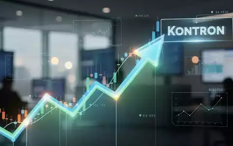 Abstrakte Darstellung von Börsendaten mit aufsteigender Trendlinie und digitalen Elementen in einem Tech-Büro. - Foto: über boerse-global.de