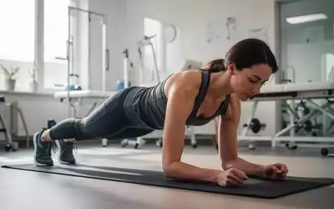 Eine Person führt eine Rückenübung in einem Fitnessstudio aus, die auf die Stärkung der Rumpfmuskulatur abzielt. - Foto: über boerse-global.de