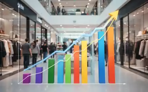 Ein dynamisches Diagramm mit einem aufwärts gerichteten Trend, das einen erheblichen Umsatzsprung in einem Einzelhandelsumfeld darstellt. - Foto: über boerse-global.de