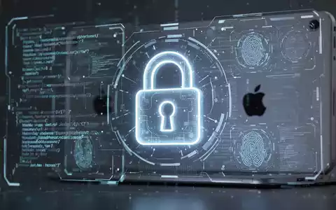 A glowing padlock icon over a futuristic digital interface with code, symbolizing automated password security and AI-driven features. - Foto: über boerse-global.de