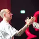   Für Daniel Schimkowitsch  vom «L.A. Jordan» kam der dritte Stern unerwartet: «Ich bin platt» - Bild: Hannes P. Albert/dpa