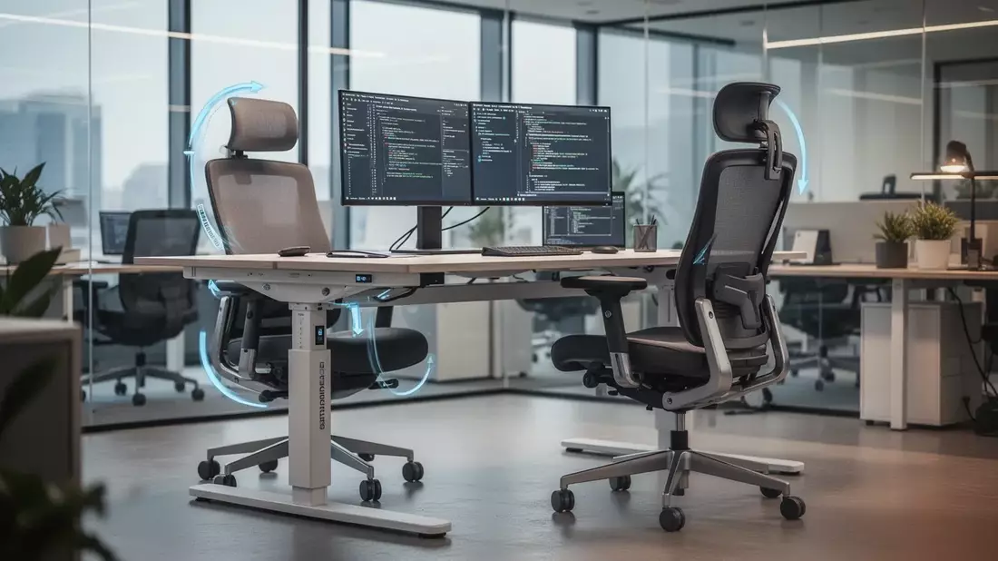 Ergonomie-Boom: Smarte Stühle und Apps für gesündere Arbeitsplätze