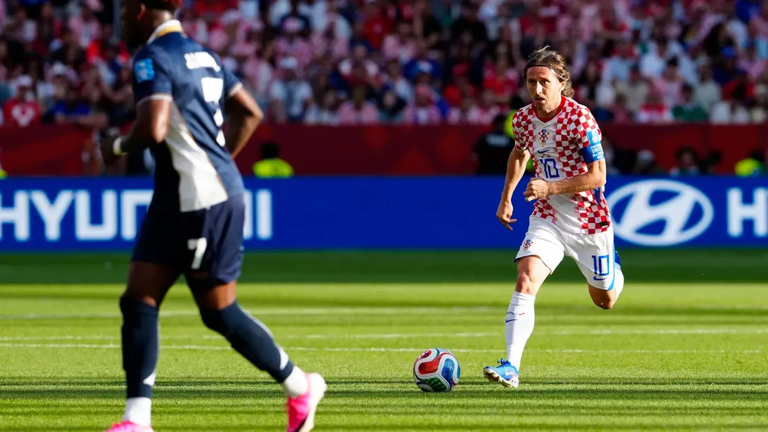 Luka Modric konnte in seinem Jubiläumsspiel nur selten für Impulse sorgen. - Bild: Frank Gunn/The Canadian Press/AP/dpa