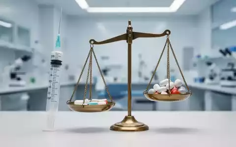 Eine medizinische Spritze neben einer Waage, die Gewichtsverlust und pharmazeutische Innovationen darstellt. - Foto: über boerse-global.de