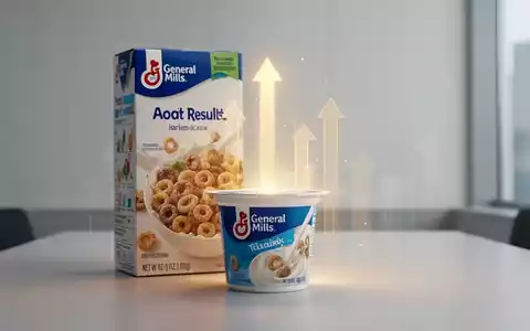 Eine stilisierte Darstellung eines General Mills Produkts mit einem goldenen Schein, der positive Ergebnisse symbolisiert. - Foto: über boerse-global.de