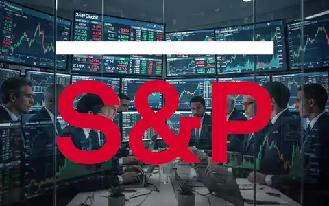 Finanzanalysten prüfen globale Wirtschaftsdaten und S&P Global Aktienkurse auf mehreren Bildschirmen in einem modernen Handelsraum. - Foto: über boerse-global.de