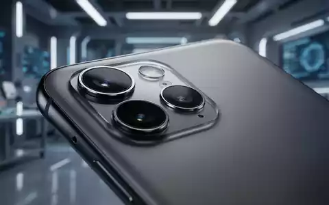 Close-up of a smartphone's rear camera system, highlighting redesigned, slightly raised lenses and a sleek, metallic finish. - Foto: über boerse-global.de
