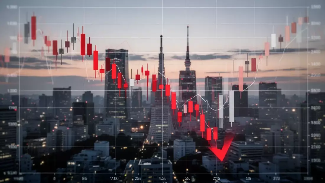 Nikkei 225: Rekordrally endet mit heftigem Kursrutsch