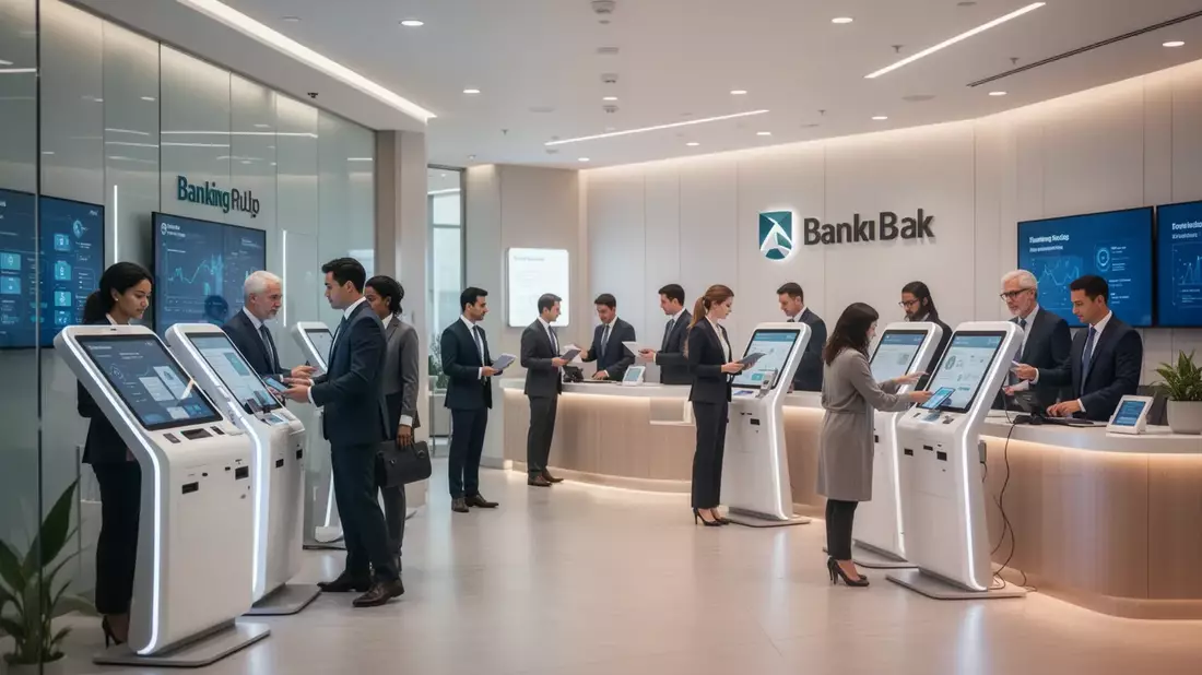 Banken setzen auf Hybrid aus digitalen Kiosken und persönlichen Hubs