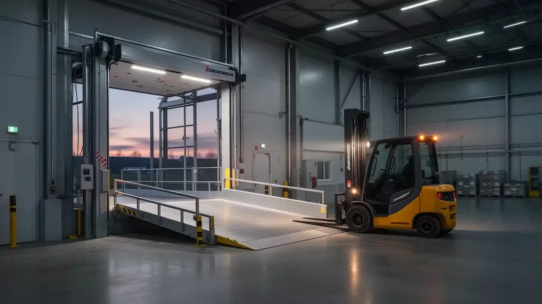 Jungheinrich: Automatisierung der Rampe durch Navflex-Übernahme