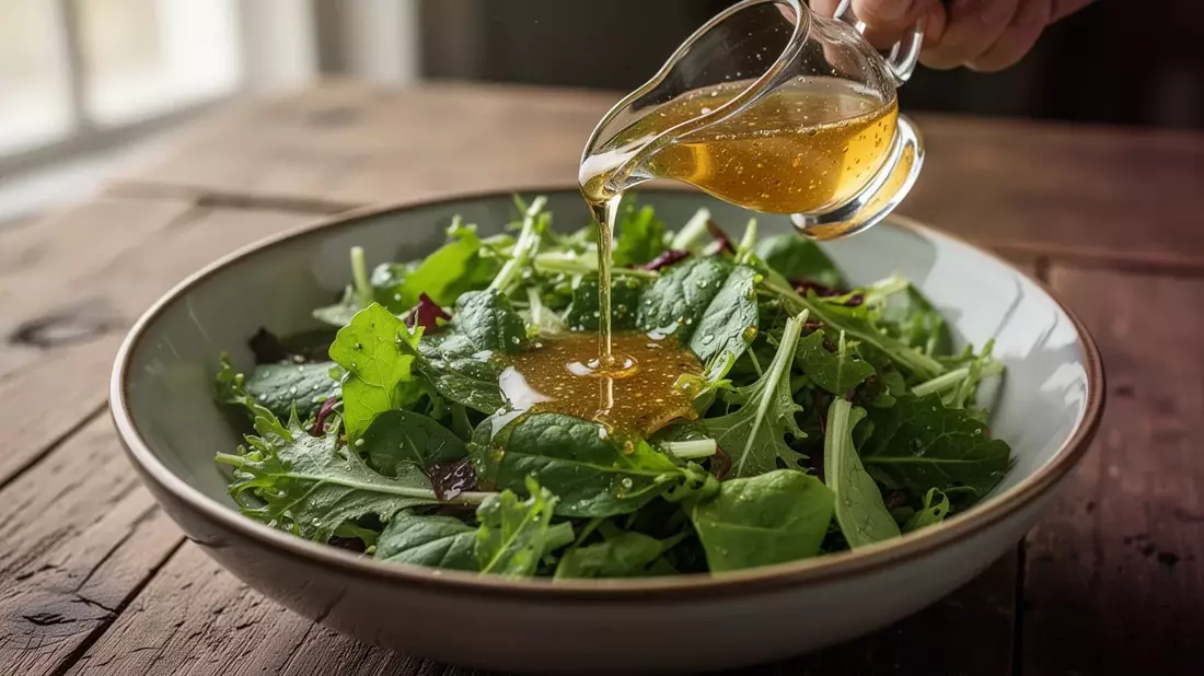 Salatdressing-Formel: 5% Salz, 55% Fett für perfekten Geschmack