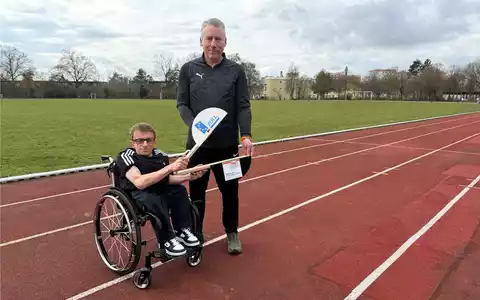 HZA-SW: Startschuss für mehr Inklusion - Hauptzollamt Schweinfurt startet das Projekt Buddy-Sportabzeichen - Foto: presseportal.de